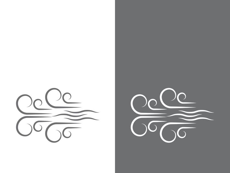 Wind icon vector illustration design template