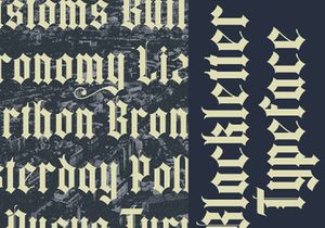 Yugitoy - Victorian Decorative Font