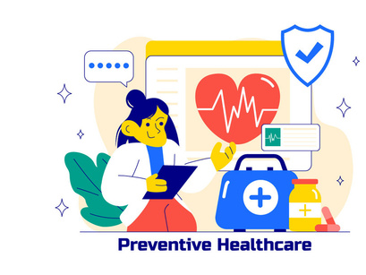 10 Prevention Healthcare Illustration