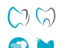 Dental logo template vector illustration icon design