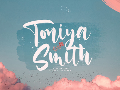 Toniya Smith - Handwritten Font