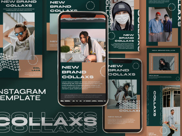 Collaxs Instagram Template preview picture