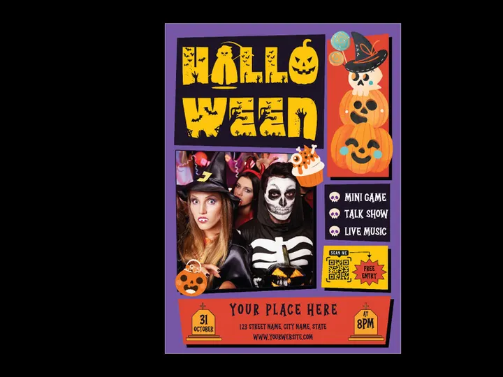Halloween Day Flyer