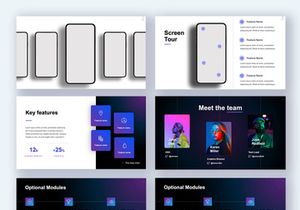 Malek • App Presentation Powerpoint Template