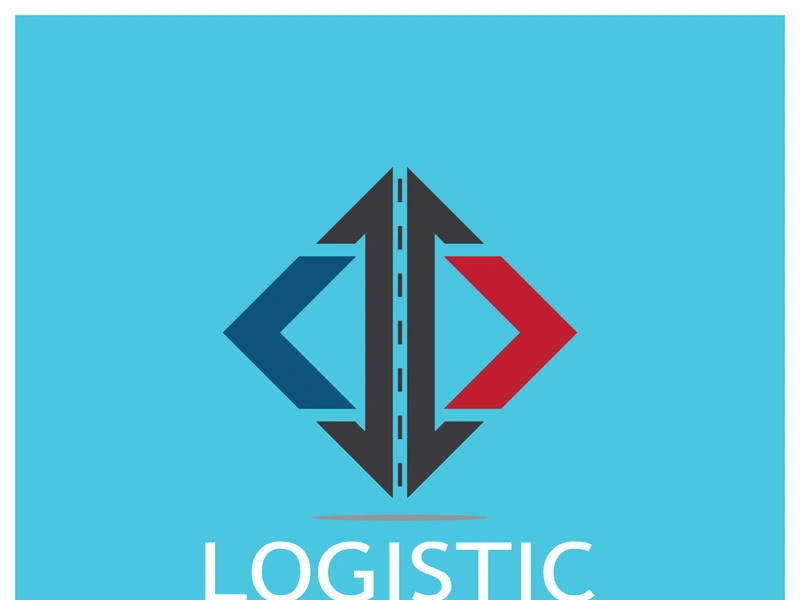 logistics logo icon illustration vector design  distribution symbol  delivery of goods  economy  finance