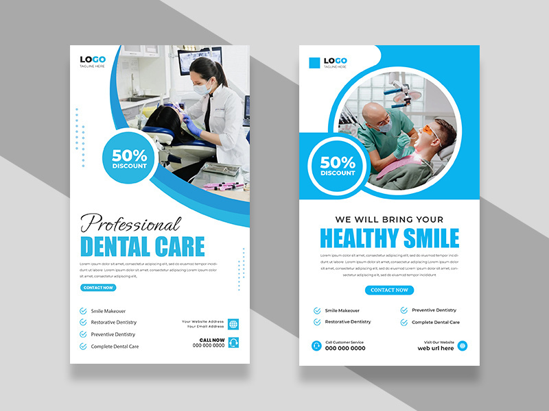 Dental Care Service Instagram Stories Ver-1