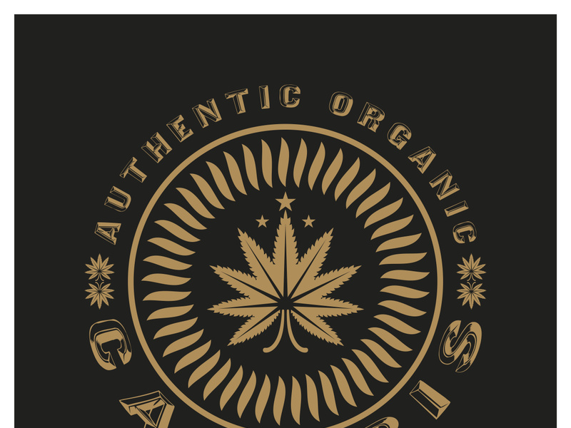 Mariuhana leaf symbol, marijuana or hemp icon, cannabis medical sign, weed drug vector illustration