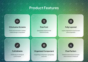 Curso - eCourse Online Mobile App UI Kits
