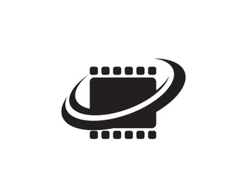 Abstract film icon illustration template preview picture