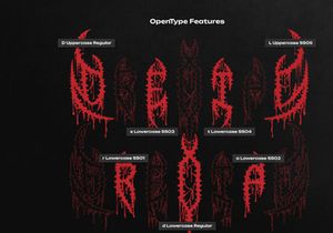 Mortvex | Death Metal Font