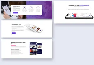 18 Intro Blocks Widgets for Web UI Kit Ver-03