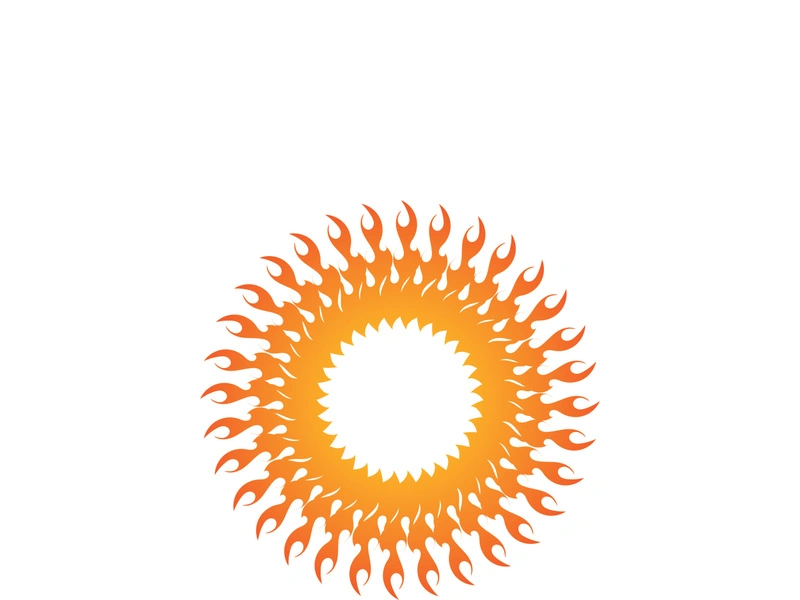 Sun Vector illustration Icon