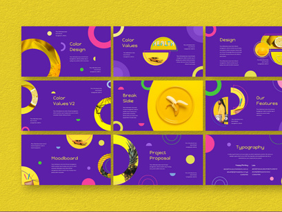 Circle Brand Powerpoint Template