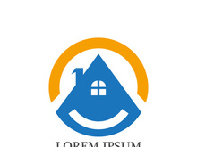 Real Estate home building , Property and Construction Logo design
