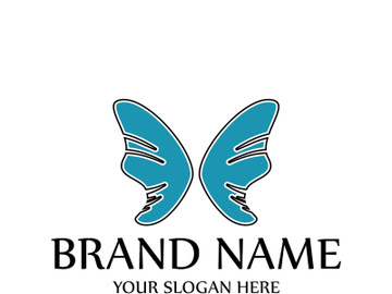Butterfly logo design preview picture