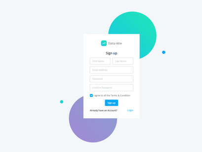 Datta Able – Free Tailwind CSS Admin Dashboard Template