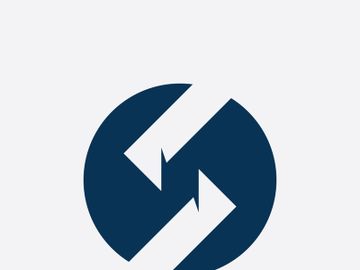 S letter logo, vector sign template design preview picture
