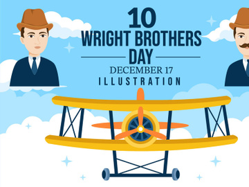 10 Wright Brothers Day Illustration preview picture