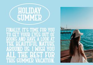 Vintage Summer - Condensed Slab Serif