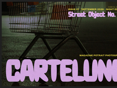 Poulens | Chunky Bold Sans Serif