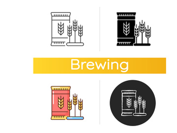 Malted barley icon preview picture