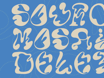 Wriggle - Free Experimental Display Typeface