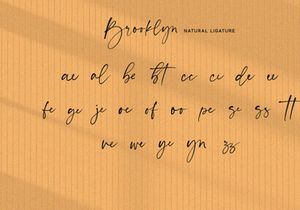 Brooklyn - Handwritten Font