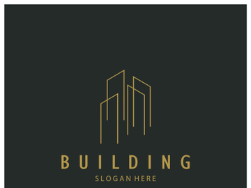 Building logo vector illustration design,Real Estate logo template, Logo symbol icon preview picture