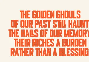 Golden Ghouls - Display Font