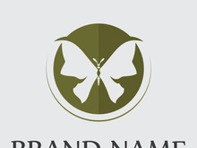 Butterfly logo design