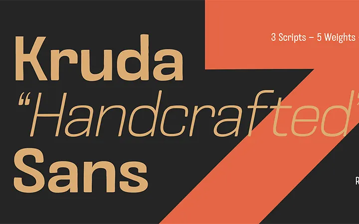 Kruda Sans Serif Demo