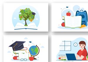 11 Education and knowledge Books Illustration