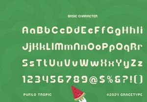 Pufilo Tropic | Rounded Playful Sans