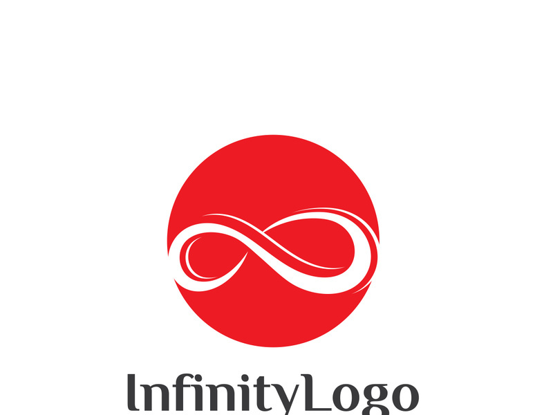 Infinity Design Vector icon illustration Logo template design