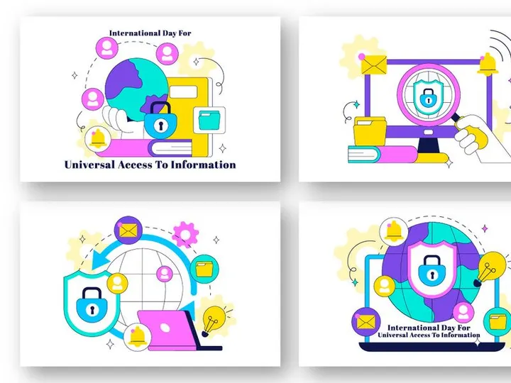 10 Universal Access to Information Illustration