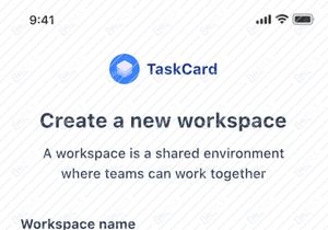 TaskCard App