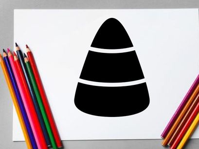 Stilisiertes Schwarz-Weiß-Bienen-Icon für digitale Designs