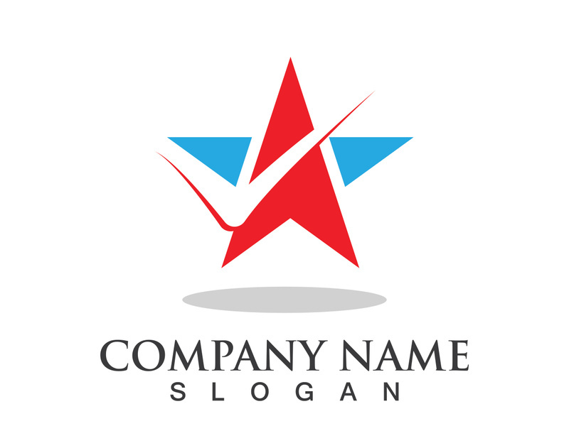 star vector icon illustration design template