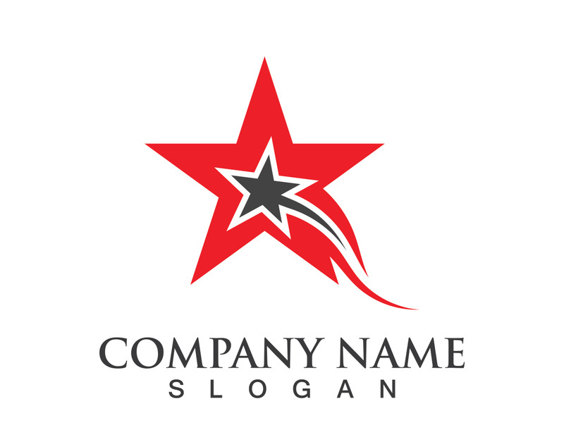 star vector icon illustration design template