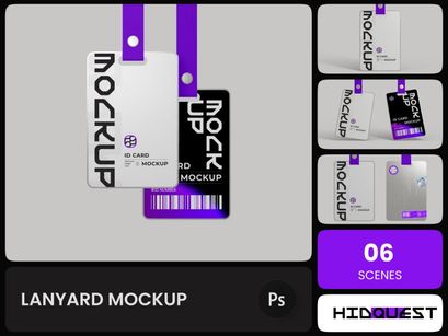 Lanyard Mockup