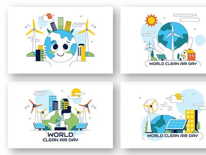 10 World Clean Air Day Illustration