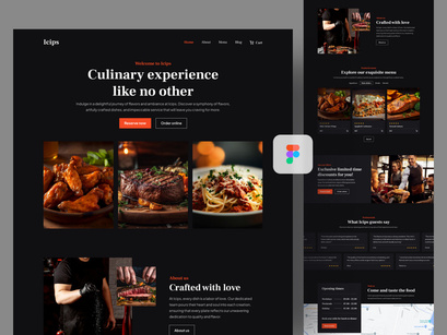Icips - Restaurant web template