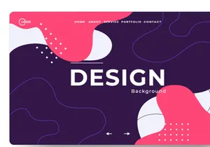 Abstract trendy background
