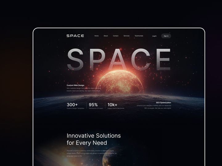 Space - Creative Multipurpose Website
