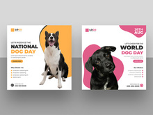 Dog Day Social Media Post Template Ver-1