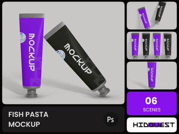 Fish Pasta Mockup preview picture