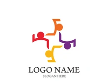 Community, network and social icon design template