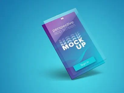 Perspective App Screen Mockup 01