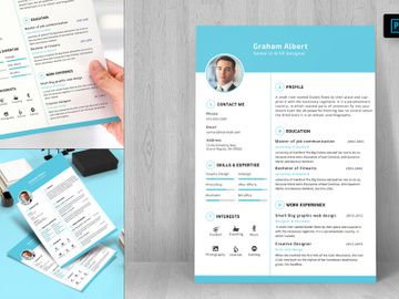 Resume CV Template-21 preview picture