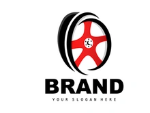 Tire Wheel Logo, Automotive Design